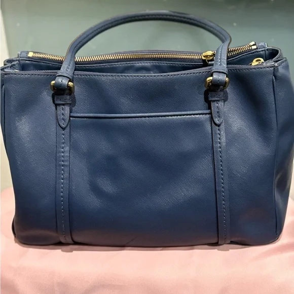 Vintage Coach Leather Peyton Jordan Double Zip Satchel. - Picture 12 of 16